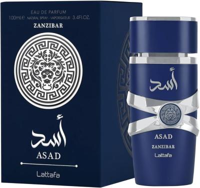 Lattafa Asad Zanzibar for Men 100ml Edp Erkek Parfümü ARC 
