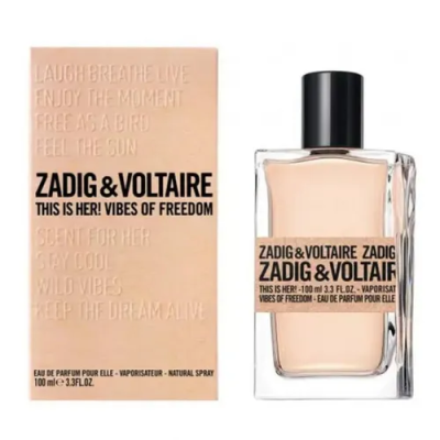Zadig & Voltaire This Is Her! Vibes Of Freedom Pour Elle 100ML Kadın Parfümü ARC 